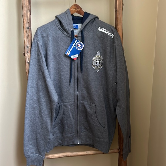 Champion Other - NWT Champion Annapolis Embroidered Hoodie Size Medium